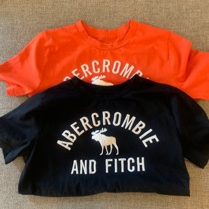 2 boys size 11-12 Abercrombie & kids T-shirts
